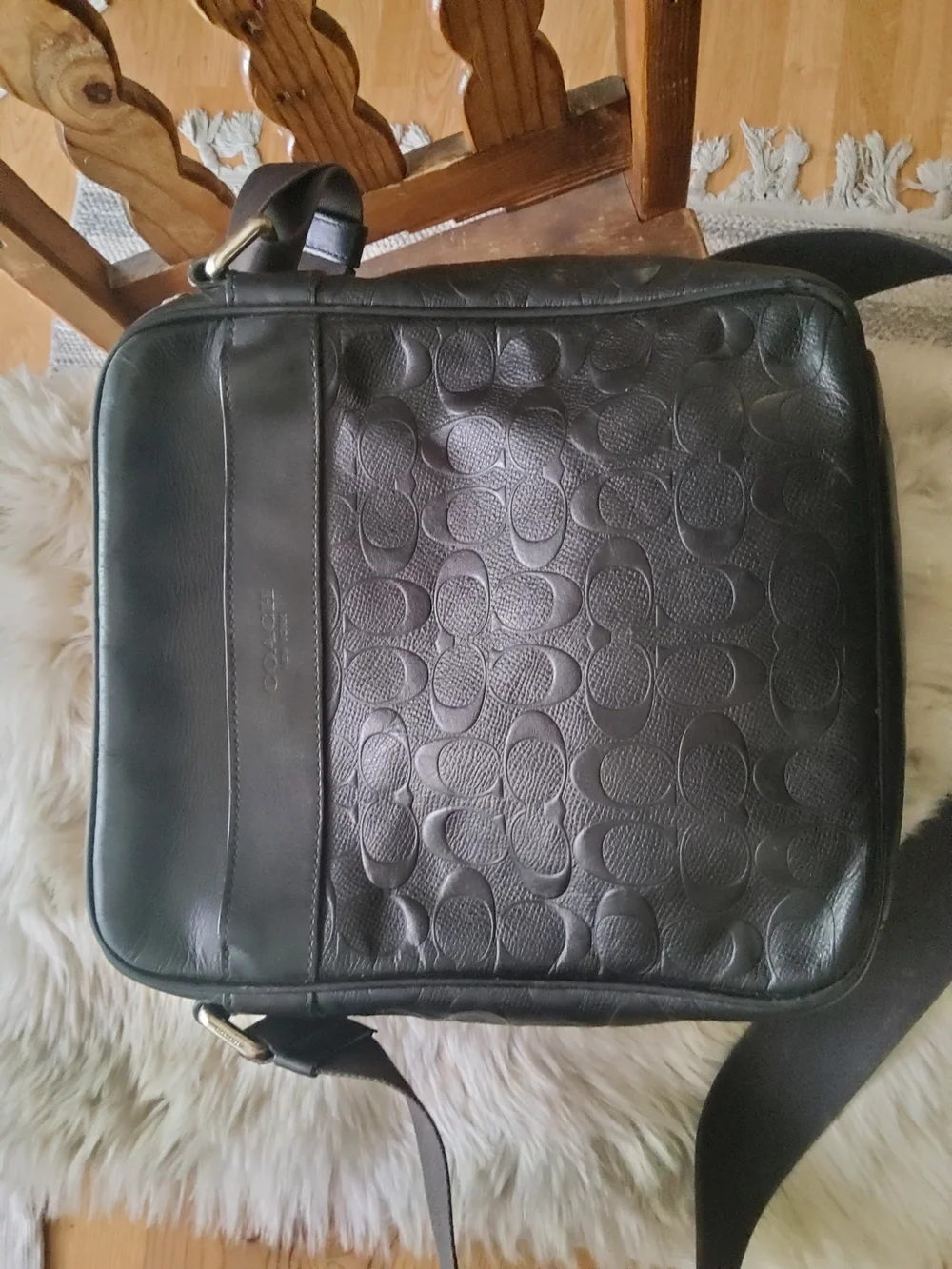Coach Charles Fligh Bag F11741 VGUC